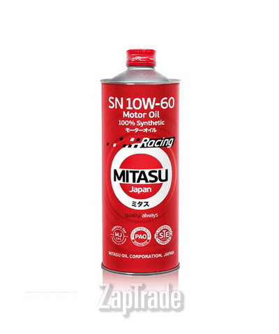 ������ �������� ����� Mitasu RACING SN 10W-60,  � ��������-�������� � ������