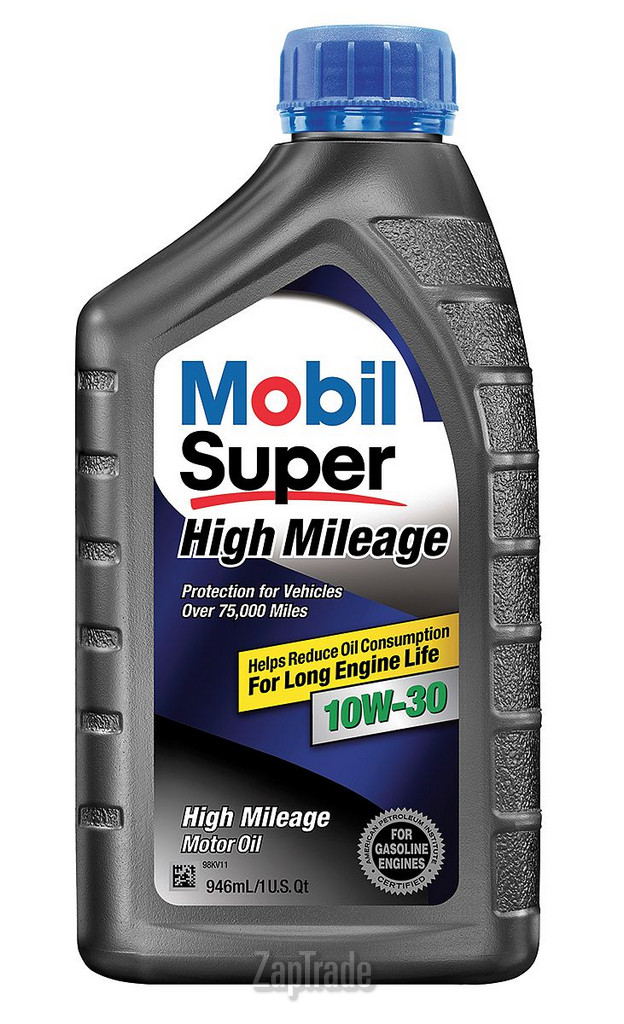������ �������� ����� Mobil SUPER HIGH MILEAGE,  � ��������-�������� � ������