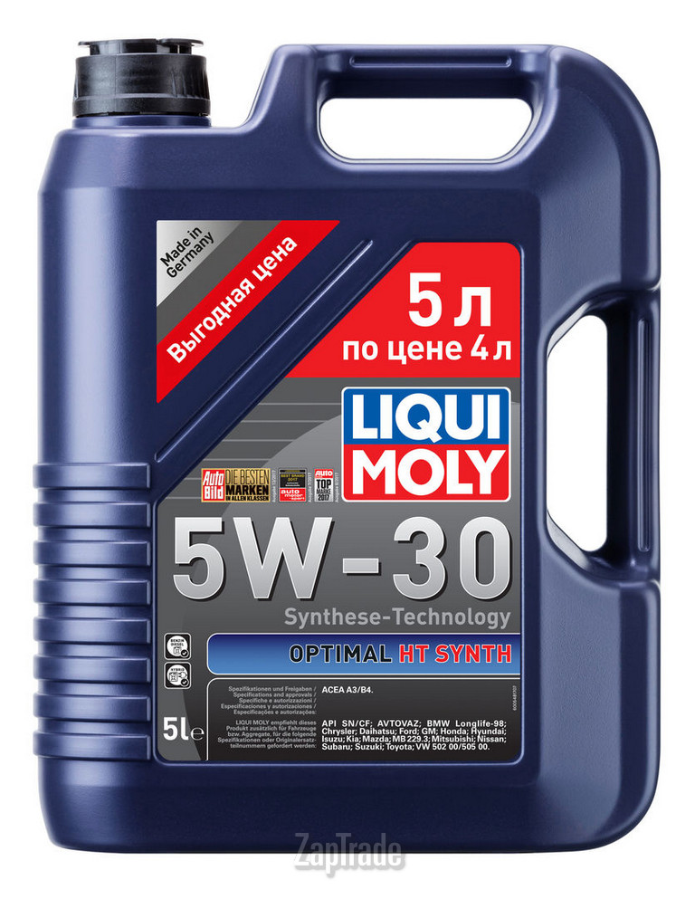 ������ �������� ����� Liqui moly Optimal HT Synth,  � ��������-�������� � ������