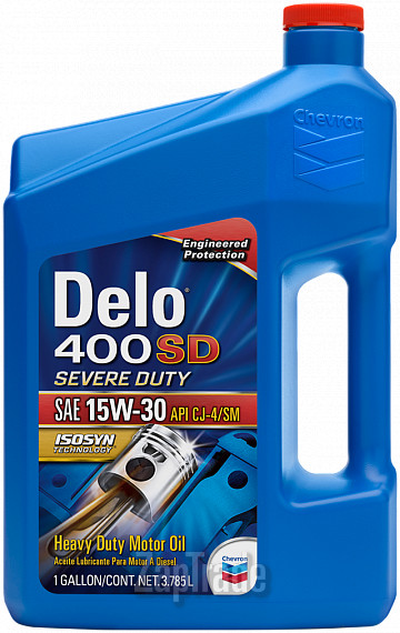 ������ �������� ����� Chevron Delo 400 SD 15W-30,  � ��������-�������� � ������