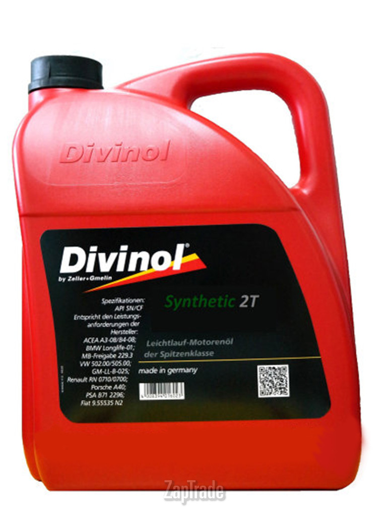 ������ �������� ����� Divinol Synthetic 2T,  � ��������-�������� � ������