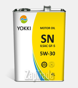 ������ �������� ����� Yokki SAE 5W30 API SN,  � ��������-�������� � ������