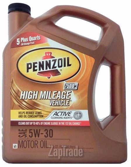 ������ �������� ����� Pennzoil High Mileage Vehicle Motor Oil,  � ��������-�������� � ������