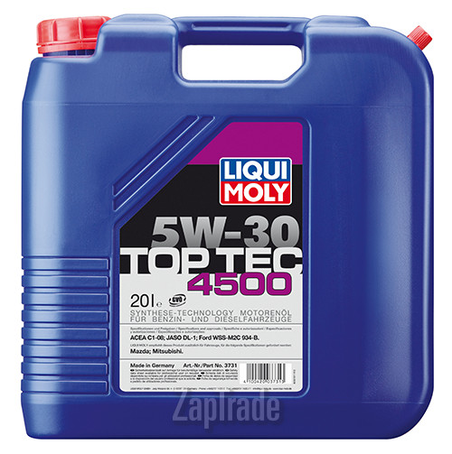 ������ �������� ����� Liqui moly Top Tec 4500,  � ��������-�������� � ������