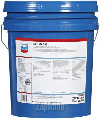 ������ �������� ����� Chevron Delo 400 SAE 50,  � ��������-�������� � ������