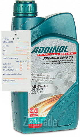 ������ �������� ����� Addinol Premium 0540 C3,  � ��������-�������� � ������