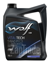 ������ �������� ����� Wolf VITALTECH 5W40 PI C3,  � ��������-�������� � ������