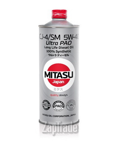 ������ �������� ����� Mitasu ULTRA DIESEL CJ-4/SM 5W-40,  � ��������-�������� � ������