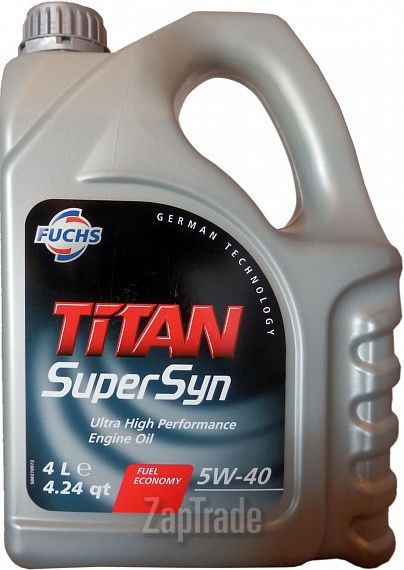 ������ �������� ����� Fuchs Titan Supersyn,  � ��������-�������� � ������