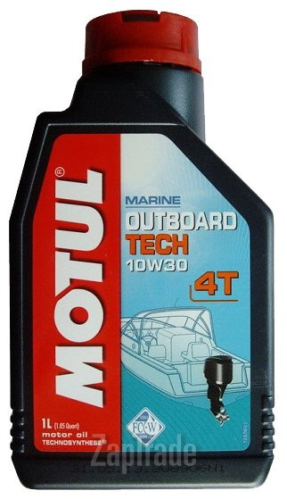 ������ �������� ����� Motul Outboard TECH 4T,  � ��������-�������� � ������