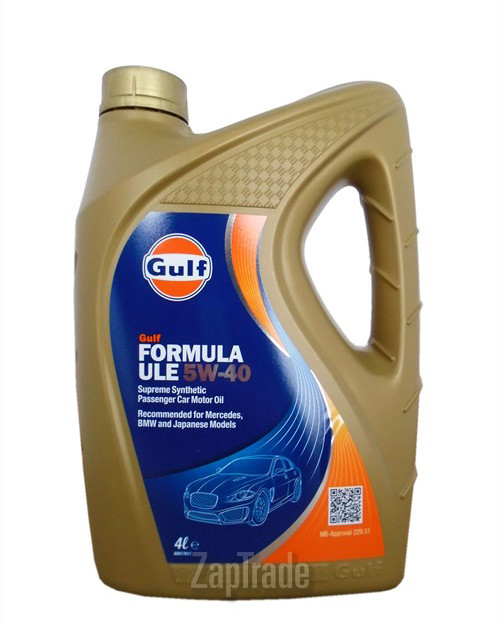 ������ �������� ����� Gulf Formula ULE,  � ��������-�������� � ������