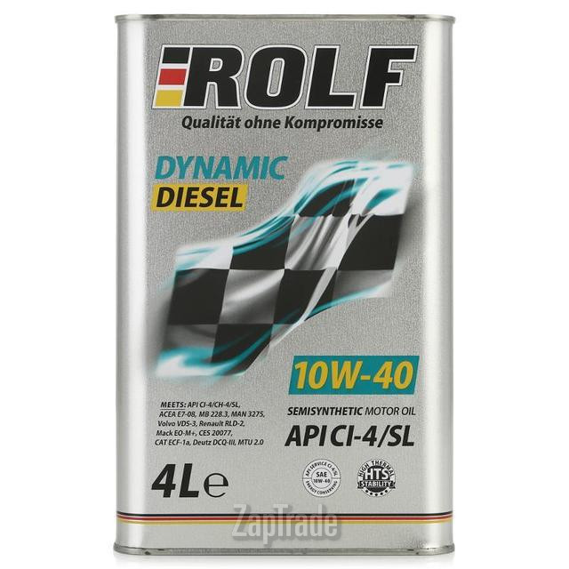 ������ �������� ����� Rolf Dynamic Diesel SAE 10w-40. API CI-4/SL,  � ��������-�������� � ������