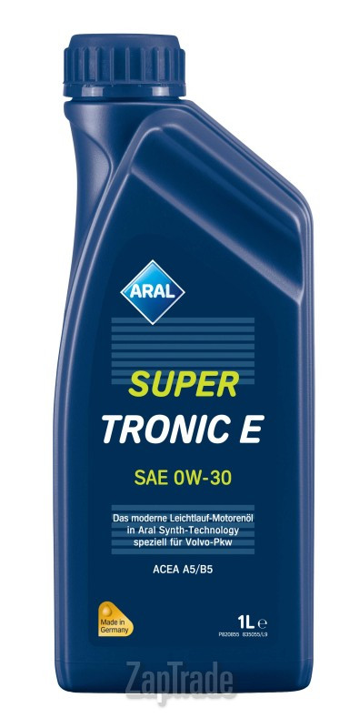 ������ �������� ����� Aral SuperTronic E,  � ��������-�������� � ������