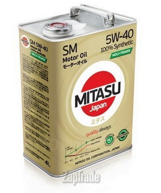 ������ �������� ����� Mitasu MOLY-TRIMER 5W-40,  � ��������-�������� � ������