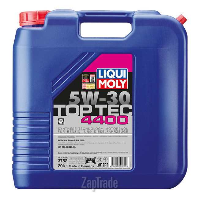 ������ �������� ����� Liqui moly Top Tec 4400,  � ��������-�������� � ������