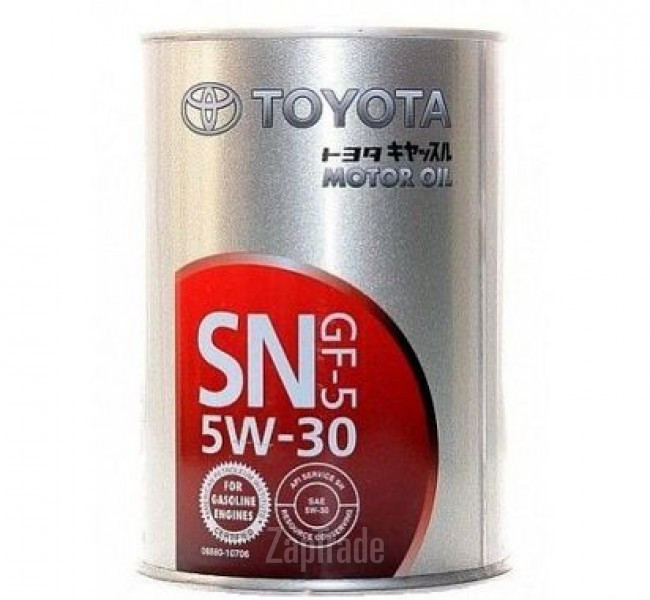 ������ �������� ����� Toyota SN 5W-30,  � ��������-�������� � ������