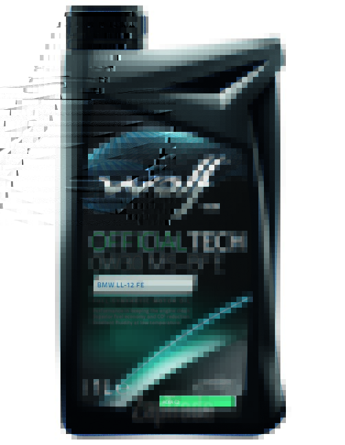 ������ �������� ����� Wolf OFFICIALTECH 0W30 MS-BFE,  � ��������-�������� � ������