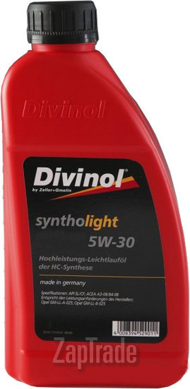 ������ �������� ����� Divinol Syntholight ASN 5W30,  � ��������-�������� � ������