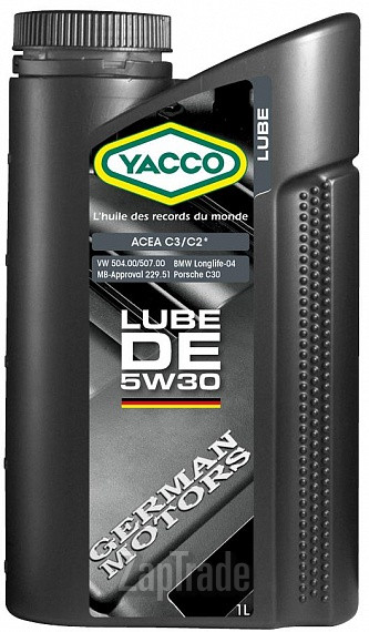������ �������� ����� Yacco Lube DE,  � ��������-�������� � ������