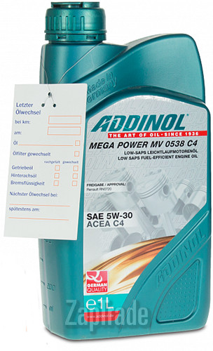 ������ �������� ����� Addinol Mega Power MV 0538 C4,  � ��������-�������� � ������