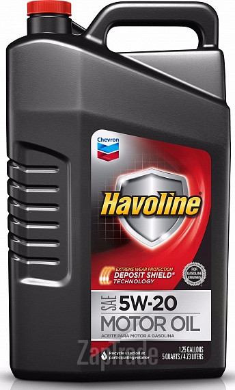 ������ �������� ����� Chevron Havoline 5W-20,  � ��������-�������� � ������
