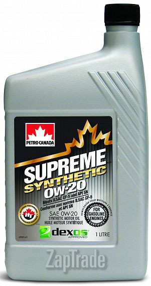 ������ �������� ����� Petro-canada Supreme Synthetic,  � ��������-�������� � ������