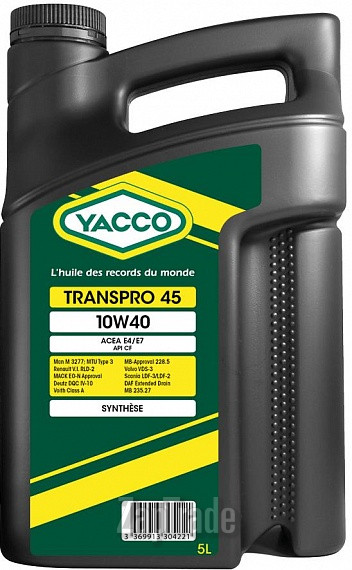 ������ �������� ����� Yacco Transpro 45,  � ��������-�������� � ������