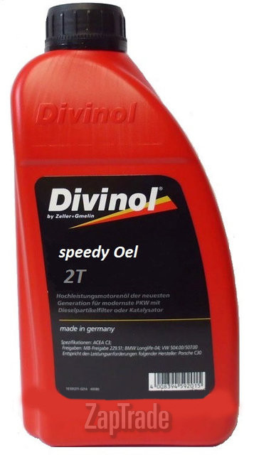 ������ �������� ����� Divinol Speedy Oel 2T,  � ��������-�������� � ������