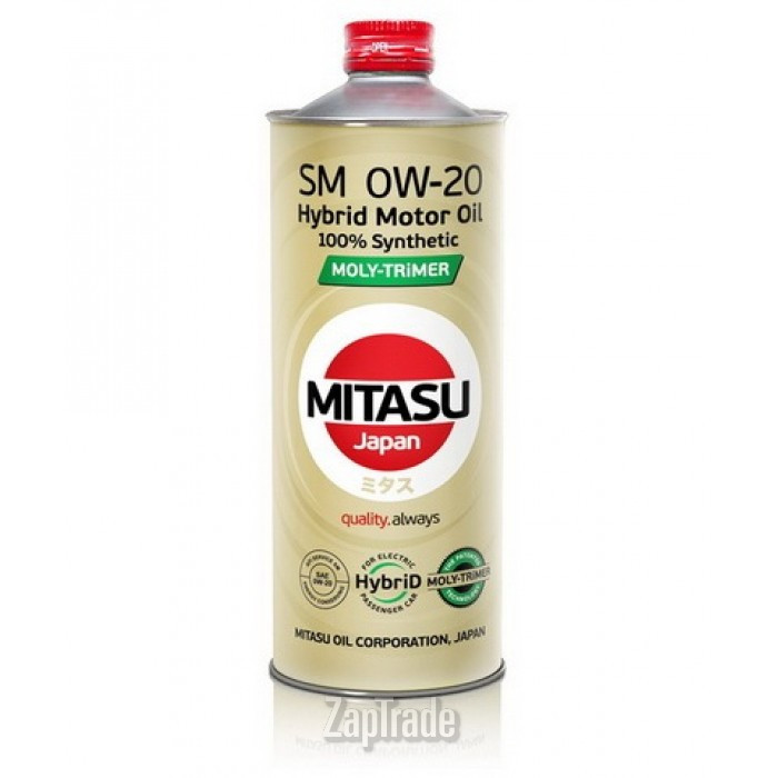 ������ �������� ����� Mitasu MOLY-TRiMER HYBRID 0W-20,  � ��������-�������� � ������