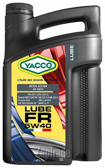 ������ �������� ����� Yacco Lube FR,  � ��������-�������� � ������