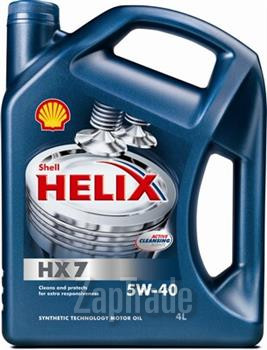 ������ �������� ����� Shell Helix HX7,  � ��������-�������� � ������