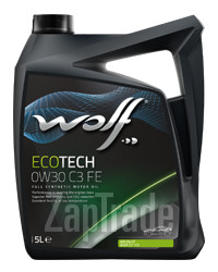 ������ �������� ����� Wolf ECOTECH 0W30 C3 FE,  � ��������-�������� � ������
