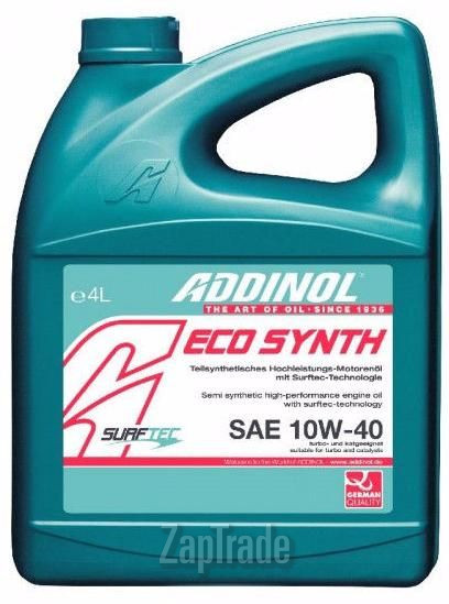 ������ �������� ����� Addinol ECO Synth,  � ��������-�������� � ������