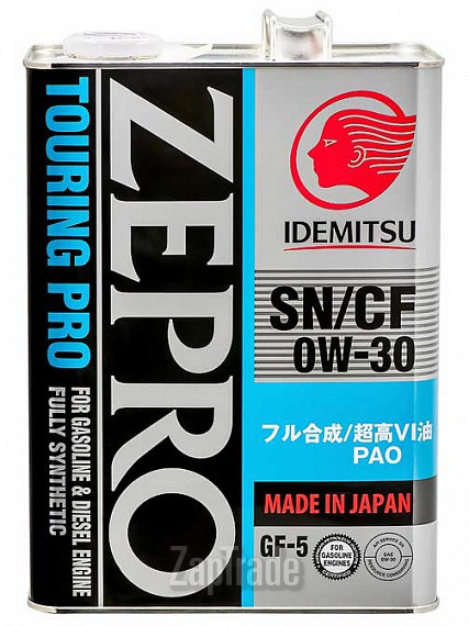 ������ �������� ����� Idemitsu Zepro Touring Pro 0W-30,  � ��������-�������� � ������