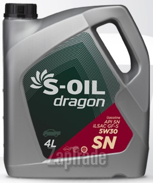 ������ �������� ����� S-oil DRAGON SN,  � ��������-�������� � ������