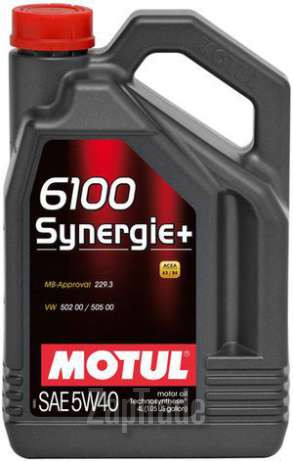 ������ �������� ����� Motul 6100 Synergie+,  � ��������-�������� � ������