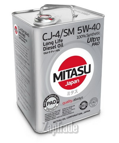 ������ �������� ����� Mitasu ULTRA DIESEL CJ-4/SM 5W40,  � ��������-�������� � ������