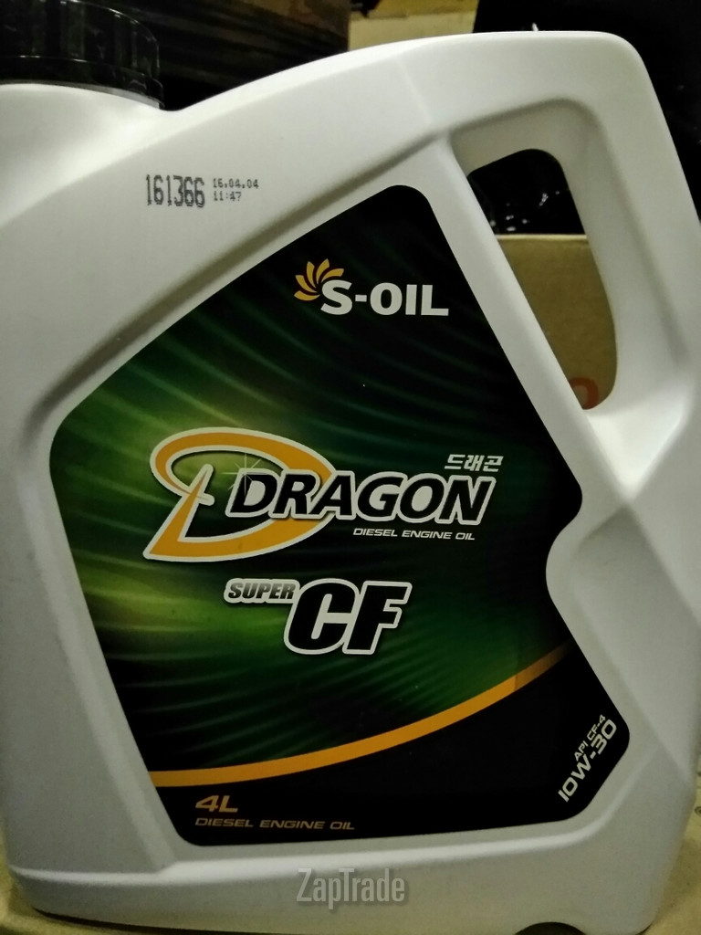 ������ �������� ����� S-oil DRAGON CF-4,  � ��������-�������� � ������