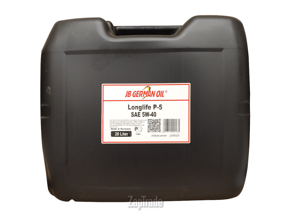 ������ �������� ����� Jb german oil Longlife P5 5W-40,  � ��������-�������� � ������