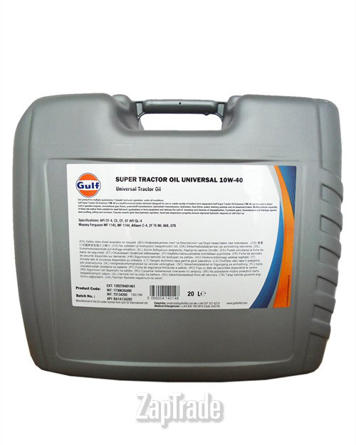 ������ �������� ����� Gulf Super Tractor Oil Universal,  � ��������-�������� � ������