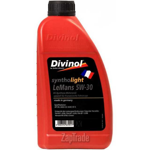 ������ �������� ����� Divinol Syntholight LeMans 5W-30,  � ��������-�������� � ������