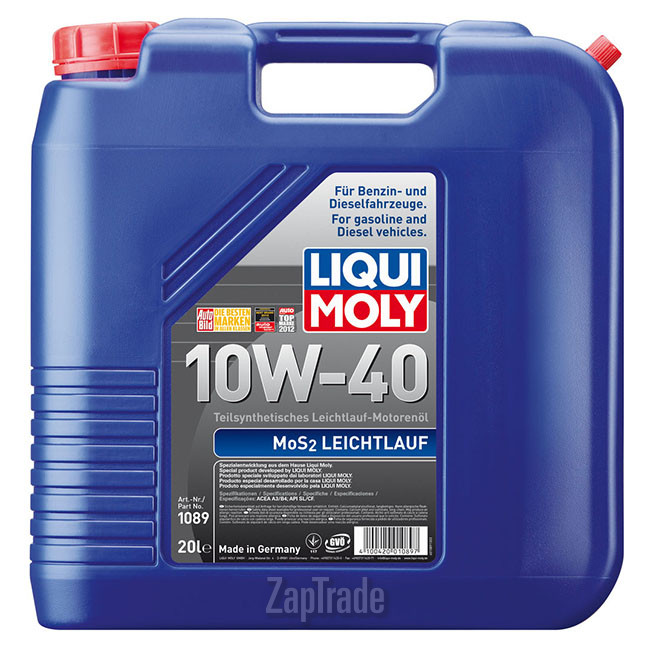 ������ �������� ����� Liqui moly MoS2 Leichtlauf,  � ��������-�������� � ������