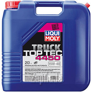 ������ �������� ����� Liqui moly ����������� �������� ����� Top Tec Truck 4450 15W-40,  � ��������-�������� � ������