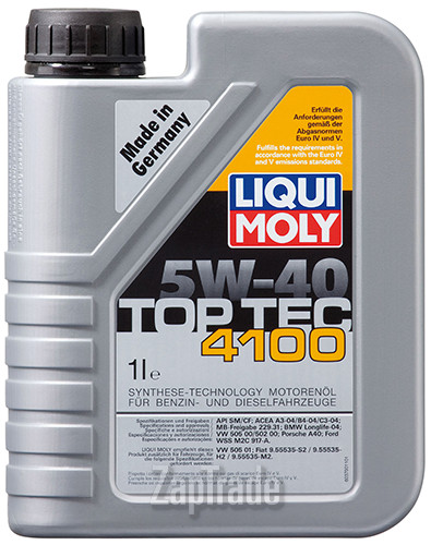 ������ �������� ����� Liqui moly Top Tec 4100,  � ��������-�������� � ������
