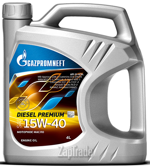 ������ �������� ����� Gazpromneft Diesel Premium 15W-40,  � ��������-�������� � ������