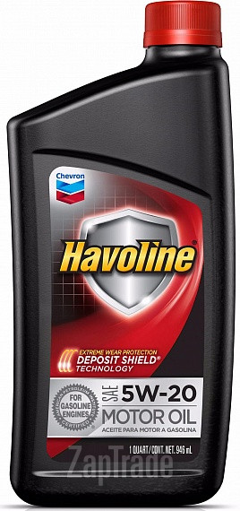 ������ �������� ����� Chevron Havoline 5W-20,  � ��������-�������� � ������