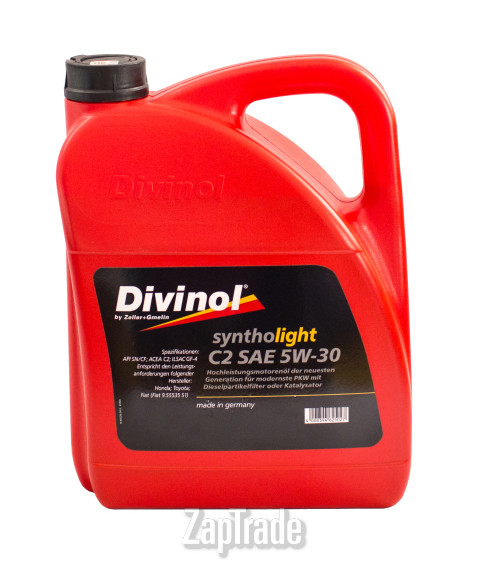 ������ �������� ����� Divinol Syntholight C2 SAE 5W-30,  � ��������-�������� � ������