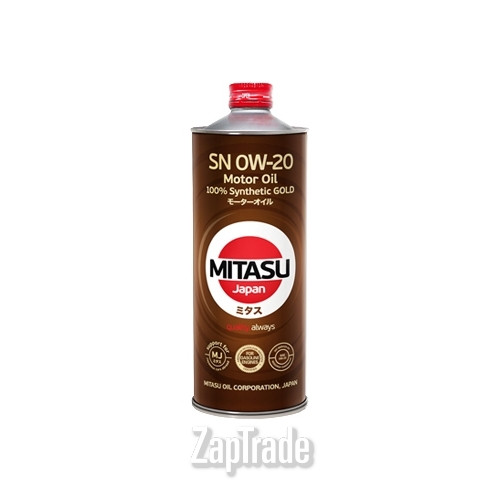 ������ �������� ����� Mitasu GOLD 0W-20,  � ��������-�������� � ������