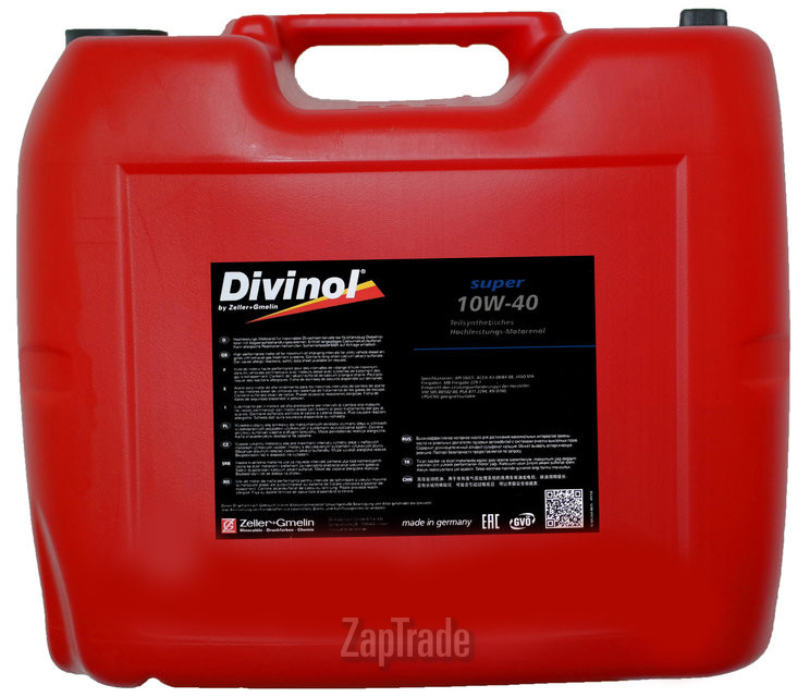 ������ �������� ����� Divinol Super 10W-40,  � ��������-�������� � ������