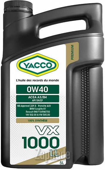 ������ �������� ����� Yacco VX 1000 LL,  � ��������-�������� � ������
